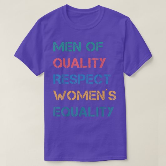 フェミニズム引用文女性平等1304 Tシャツ (デザイン正面)