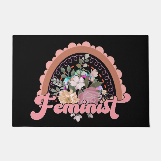 フェミニズム様式 ドアマット (正面)