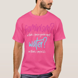 フェミニズム男女共同参画女性解放運動 Tシャツ