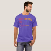 フェミニズム ロックンロール ファミリー Tシャツ (正面フル)