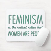 フェミニズム: 女性が人々であること根本的な概念 マウスパッド (マウス)