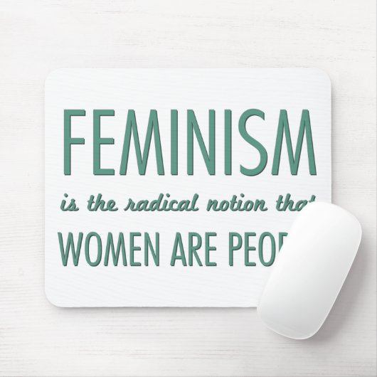 フェミニズム: 女性が人々であること根本的な概念 マウスパッド (マウス)