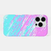 フェミニンなパターンデザイン iPhoneケース (裏面横)