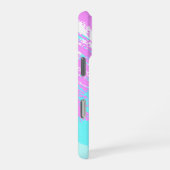 フェミニンなパターンデザイン iPhoneケース (右側面)