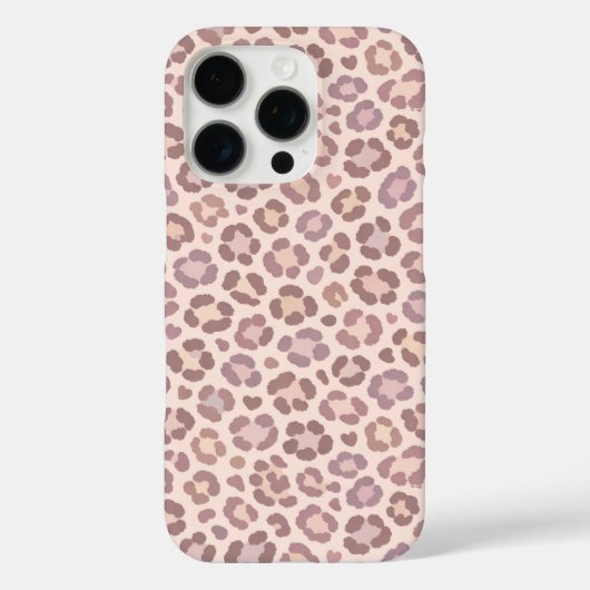 フェミニンなヒョウ柄 Case-Mate iPhoneケース (裏面)