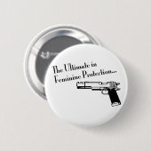 フェミニンな保護の最終的の 缶バッジ (正面&裏面)