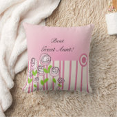 フェミニンな大叔母の枕ベストの大叔母 クッション (ブランケット)