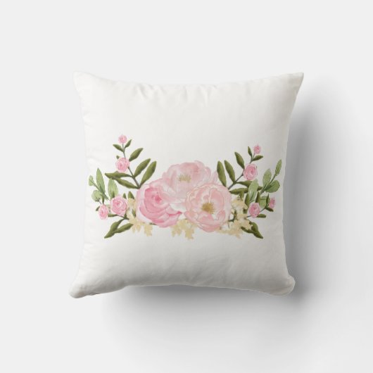 フェミニンな森林動物の森林女の子の子供部屋の装飾 クッション (裏面)