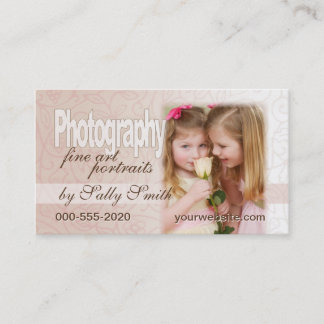 フェミニンな渦巻 名刺