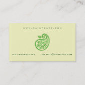 フェミニンなcollection2 名刺 (裏面)