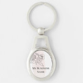 フェミニンカスタムキーチェーン キーホルダー (正面)