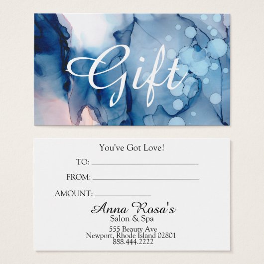 *~*フェミニンサロン&スパシック抽象芸術芸術的 (正面&裏面)