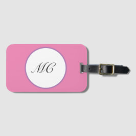 フェミニンパーソナライズされた ラゲッジタグ