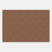 フェミニンフローラストライプ ラッピングペーパーシート (正面3)