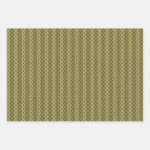 フェミニンフローラストライプ ラッピングペーパーシート (正面2)