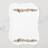 フェミニンフローラスプレー – エッジをスキャロップ。そかわいらしう (正面/裏面)