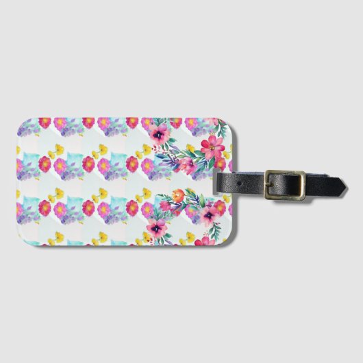 フェミニンフローラ荷物IDラベル ラゲッジタグ (正面横)