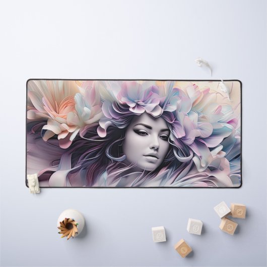 フェミニンフローラ デスクマット (キッズテーブル)