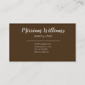 フェミニンモダンプロフェッショナル 名刺 (裏面)