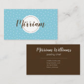 フェミニンモダンプロフェッショナル 名刺 (正面/裏面)