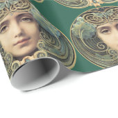 フェミニンヴィンテージ新しい美しい ラッピングペーパー (ロールコーナー)