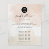 フェミニン抽象芸術水の色の絵を描移動 チラシ (裏面)