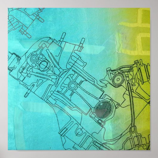 フェミニン整備士 ポスター (正面)