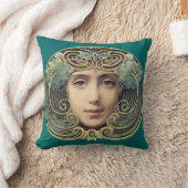 フェミニン新しいヴィンテージ美しい クッション (ブランケット)