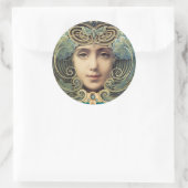 フェミニン新しいヴィンテージ美しい ラウンドシール (バッグ)