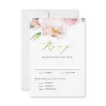 フェミニン水彩赤面結婚花