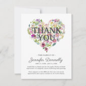 フェミニン葬 サンキューカード (正面)