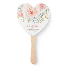 フェミニン赤面ピンクフローラブライダルウェディングシャワー