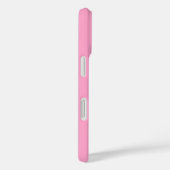 フェミニン ピンク エレガント シンプル 名前 モノグラム Case-Mate iPhoneケース (裏面 / 右)