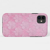 フェミニン ピンク ダマスク iPhone 5 カバー (裏面(横))
