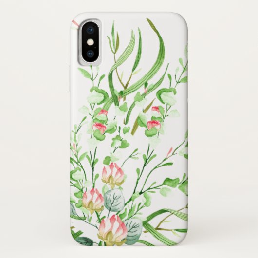フェミニン フィールド フォレスト ブーケ iPhone / iPad ケース Case-Mate iPhoneケース (裏面)