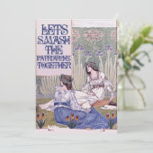 フェミ最高のニストの友が家父長制を打ち砕く 招待状 (スタンド正面)