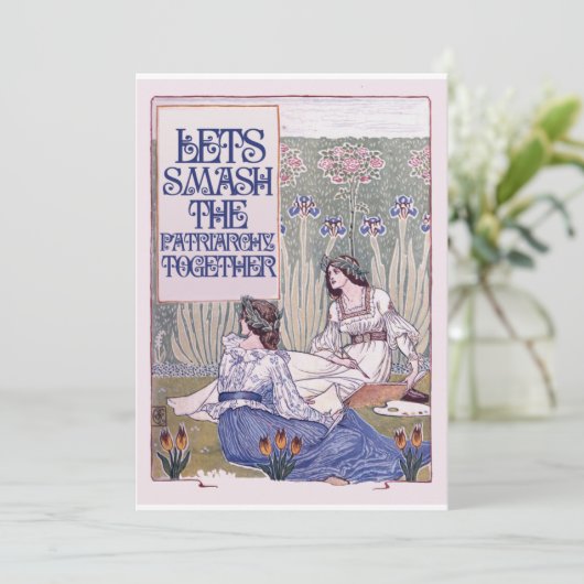 フェミ最高のニストの友人 招待状 (スタンド正面)