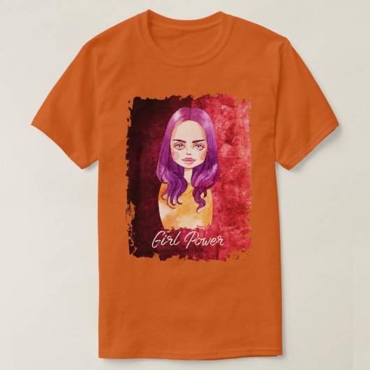 フェミ素晴らしンカラフルスト Tシャツ (デザイン正面)