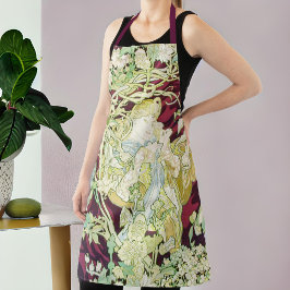 フェムアマルグエライト – ミュシャデイジーテキスタイルレプロ エプロン