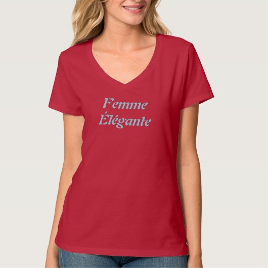 フェムエレガンテTシャツ Tシャツ (正面)