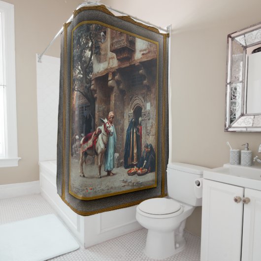 フェムスアラベスデヴァンウンポルテ シャワーカーテン (インサイチュ)