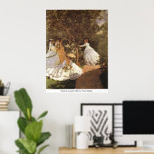 フェムスオージャルダン1867バイクロード・モネ ポスター (ホームオフィス)