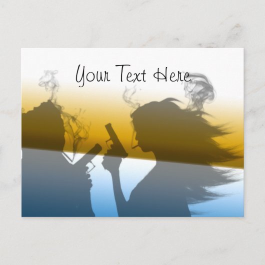 フェムファタレ – ダブルトラブルポストカード ポストカード (正面)