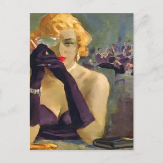 フェムファタール – はがき/招待状 ポストカード (正面)