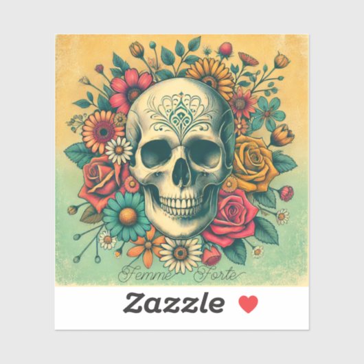 フェムフォルテスカルカスタムカットビニールシール シール (シート)