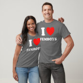 フェムボーイのギフトが大好き Tシャツ (ユニセックス)