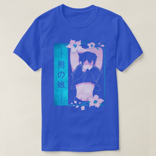 フェムボーイ日本のゴシックパステル Tシャツ (デザイン正面)