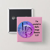 フェム配信ボタン 缶バッジ (正面&裏面)