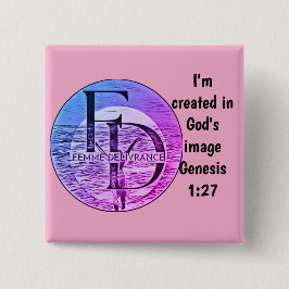 フェム配信ボタン 缶バッジ