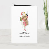 フェム・ファタール殺人事件ミステリー招待状カード 招待状 (裏面)